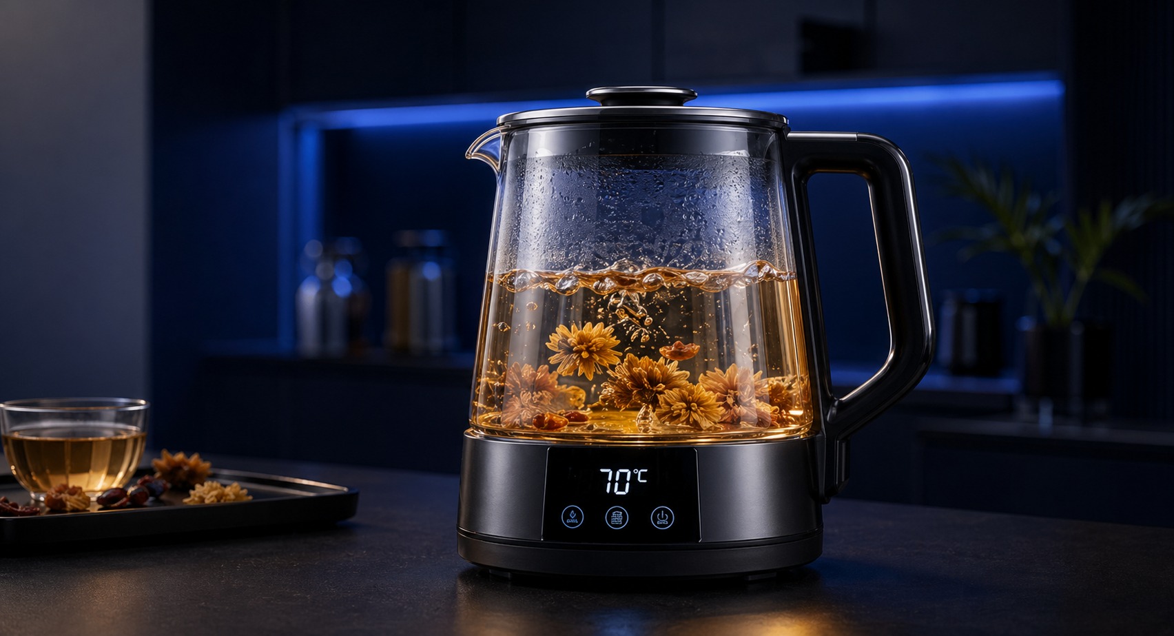 养生壶显示组件