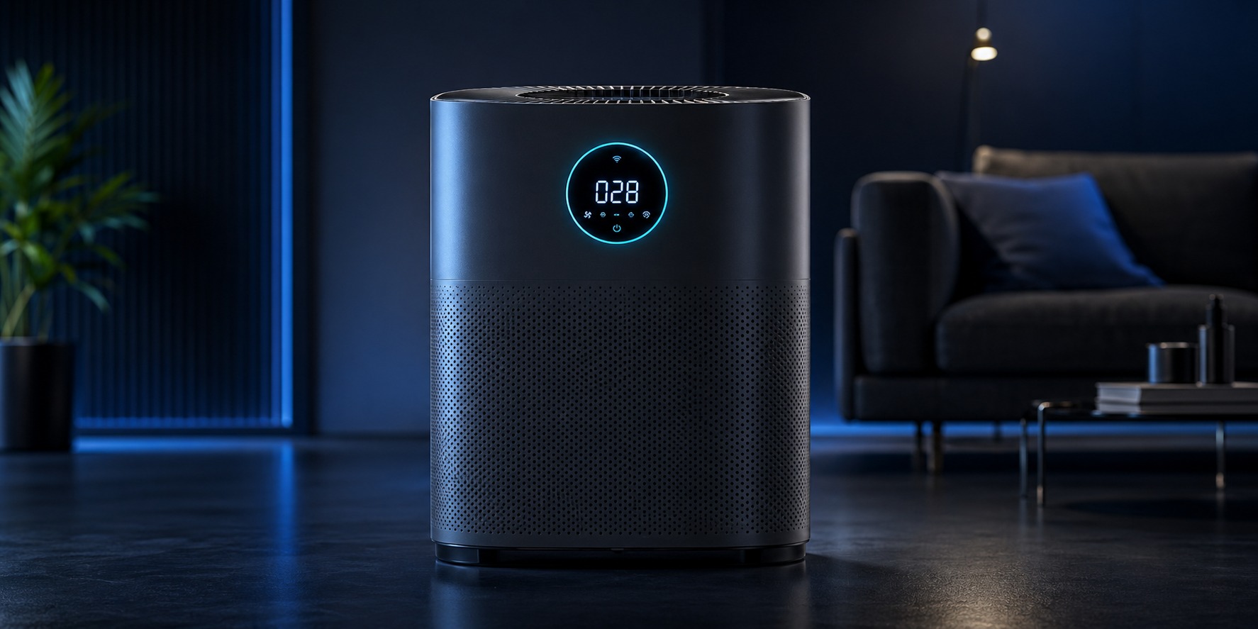 空气净化器显示方案