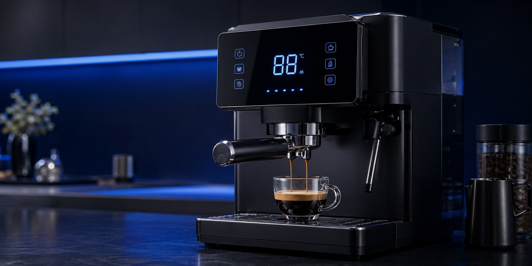 咖啡机显示方案